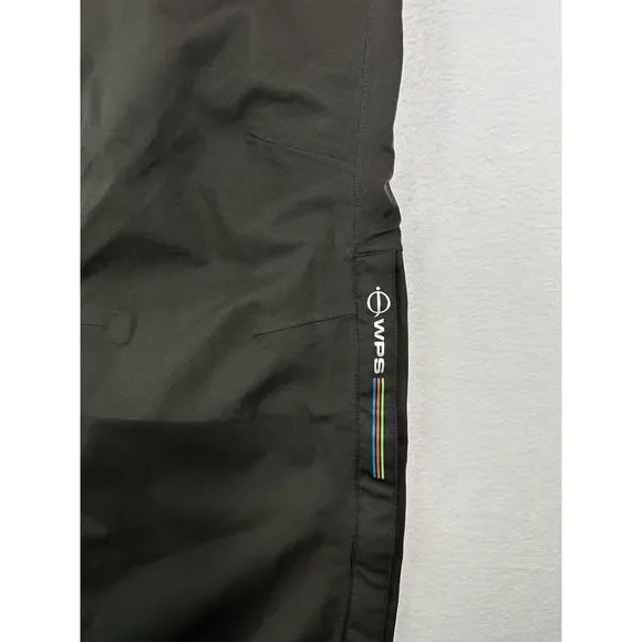 Oscar Jacobson WPS Golf Rain Pants Black Windbreaker Rain Protection Size XL - Picture 9 of 12